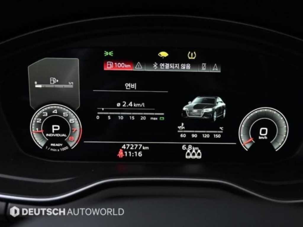 아우디 A4 A4 (B9) 45 TFSI 콰트로 프리미엄 이미지 9