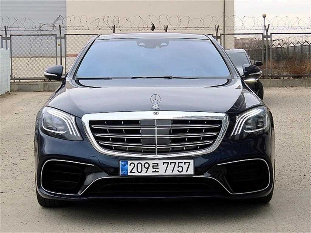 벤츠 S 클래스 S클래스-W222 S 63 AMG 4MATIC 이미지 1