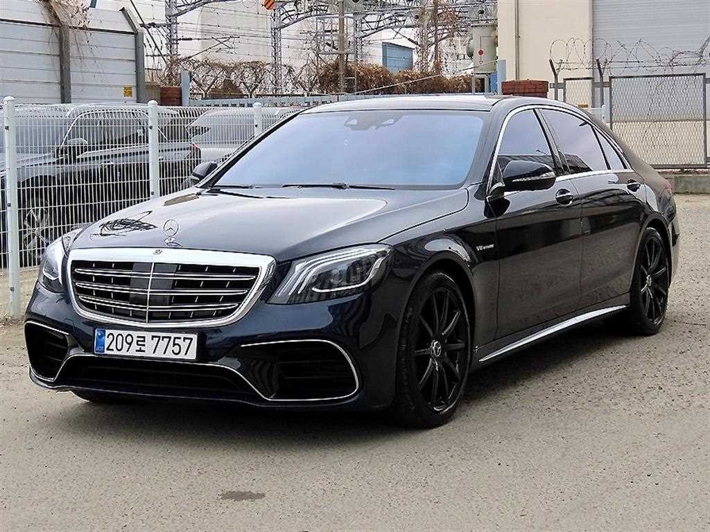 벤츠 S 클래스 S클래스-W222 S 63 AMG 4MATIC 이미지 2