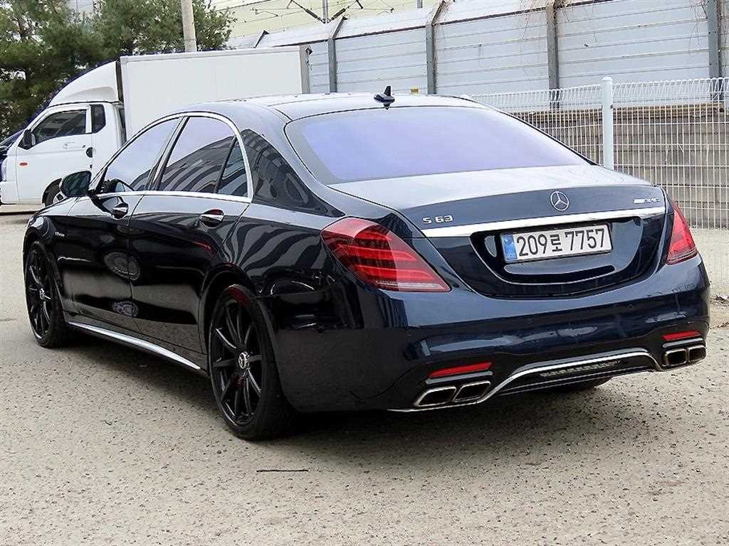 벤츠 S 클래스 S클래스-W222 S 63 AMG 4MATIC 이미지 3
