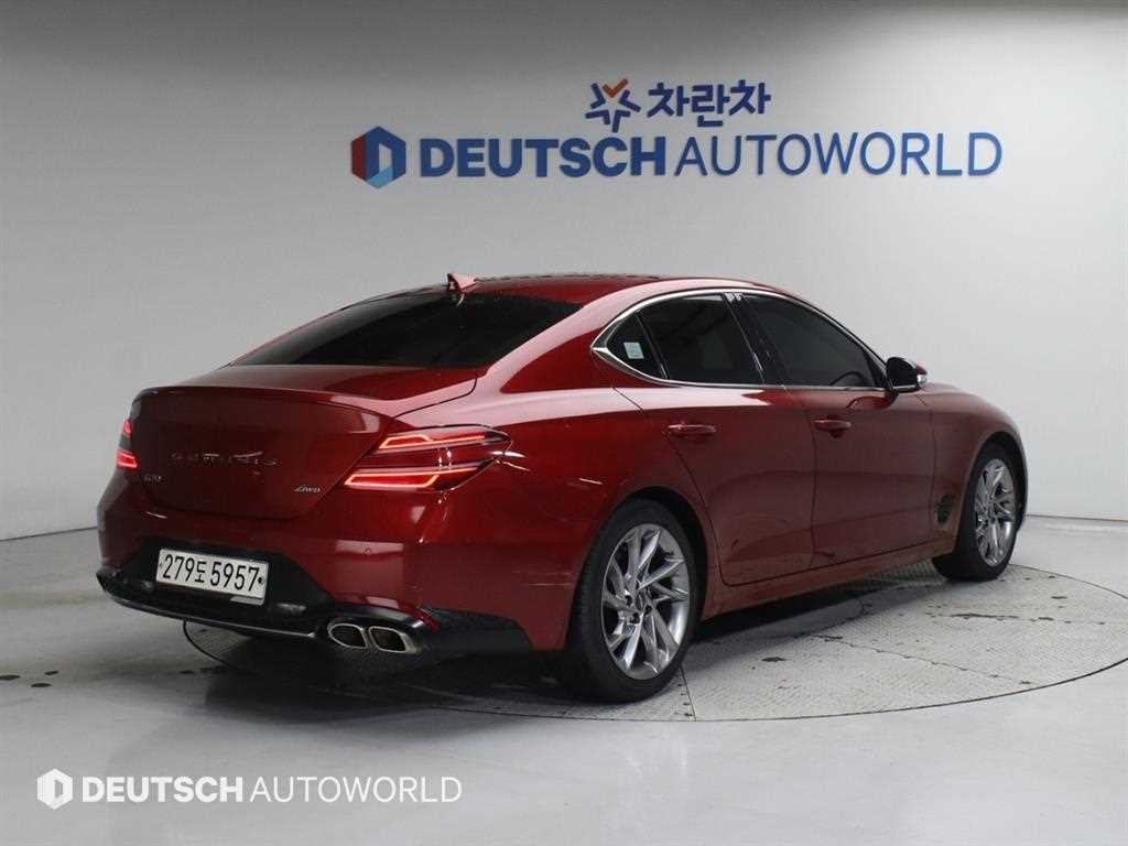 제네시스 G70 더 뉴 G70 가솔린 2.0T 4WD 이미지 3