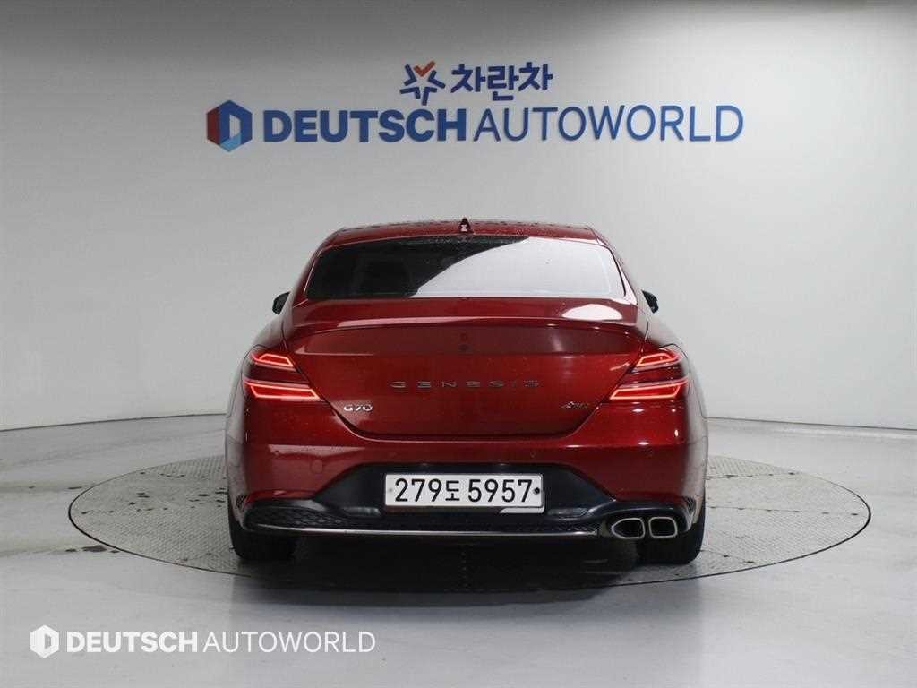 제네시스 G70 더 뉴 G70 가솔린 2.0T 4WD 이미지 4