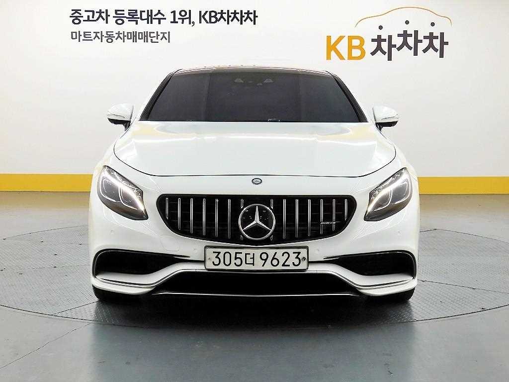벤츠 S 클래스 S클래스-W222 S 63 AMG 4MATIC 쿠페 이미지 1