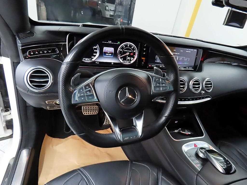 벤츠 S 클래스 S클래스-W222 S 63 AMG 4MATIC 쿠페 이미지 9