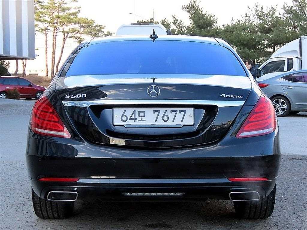 벤츠 S 클래스 S클래스-W222 S 500L 이미지 4