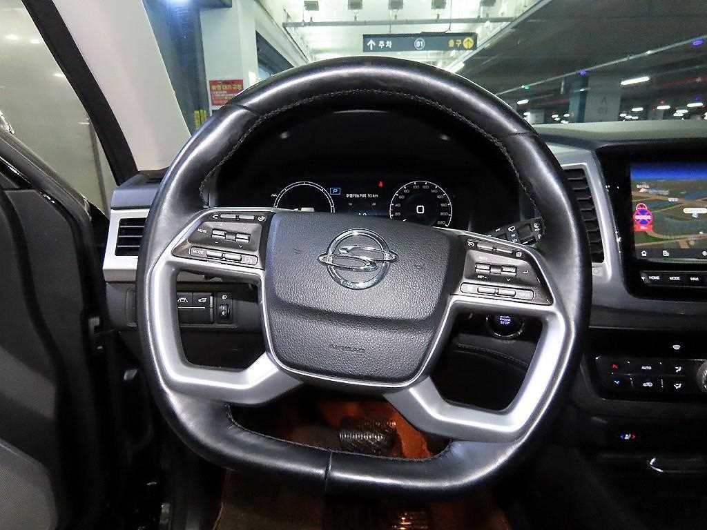 KG모빌리티(쌍용) 렉스턴 올 뉴 렉스턴 (Y450) 디젤 2.2 4WD 더 블랙 이미지 8