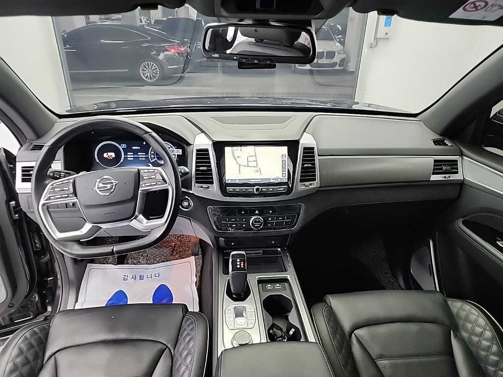 KG모빌리티(쌍용) 렉스턴 올 뉴 렉스턴 (Y450) 디젤 2.2 4WD 더 블랙 이미지 7