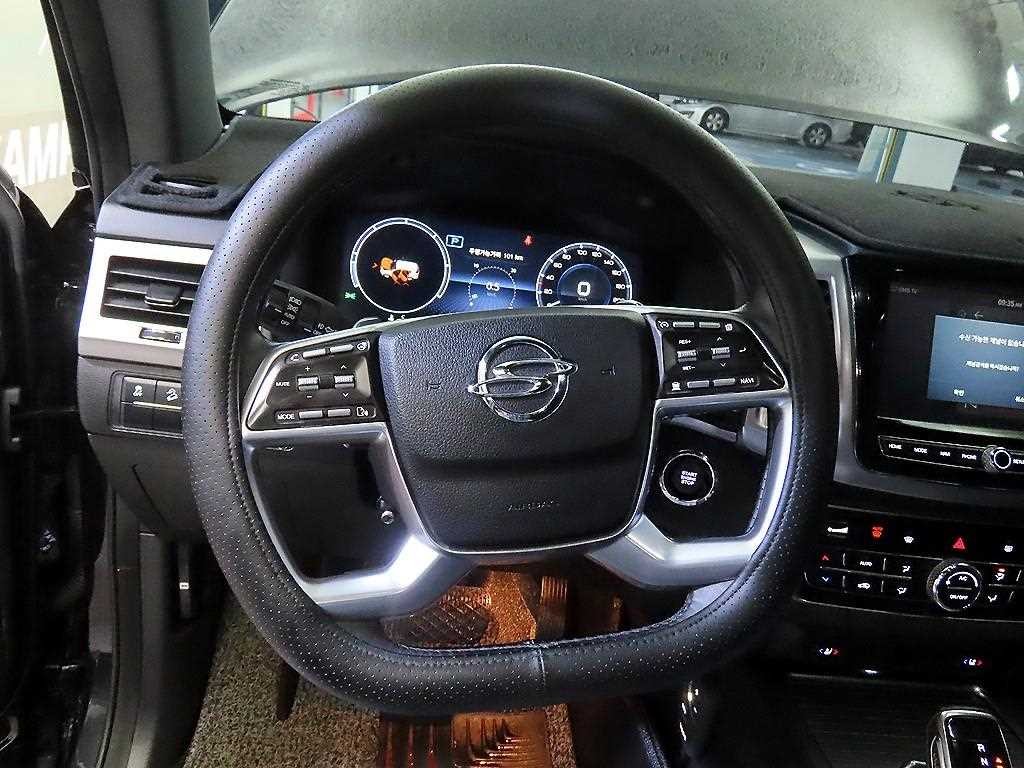 KG모빌리티(쌍용) 렉스턴 올 뉴 렉스턴 (Y450) 디젤 2.2 4WD 더 블랙 이미지 8