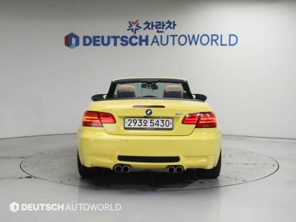 BMW 3시리즈 M3 (F80, E90) M3 컨버터블 이미지 4