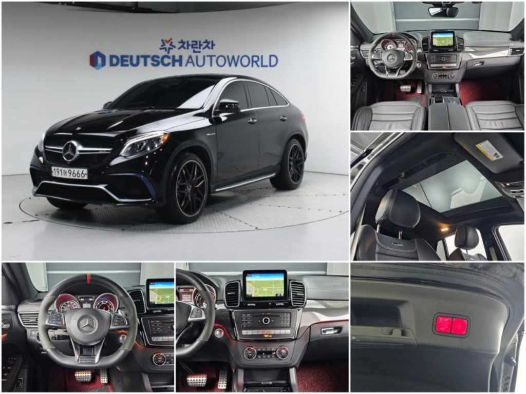 벤츠 GLE 클래스 GLE 클래스 W166 GLE 63 AMG S 4MATIC 쿠페 이미지 1