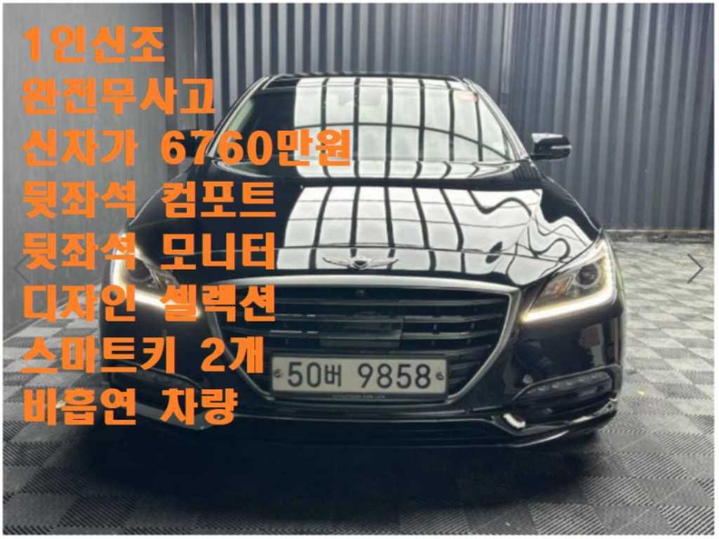 제네시스 G80 3.3 GDI AWD 프리미엄 럭셔리 이미지 1