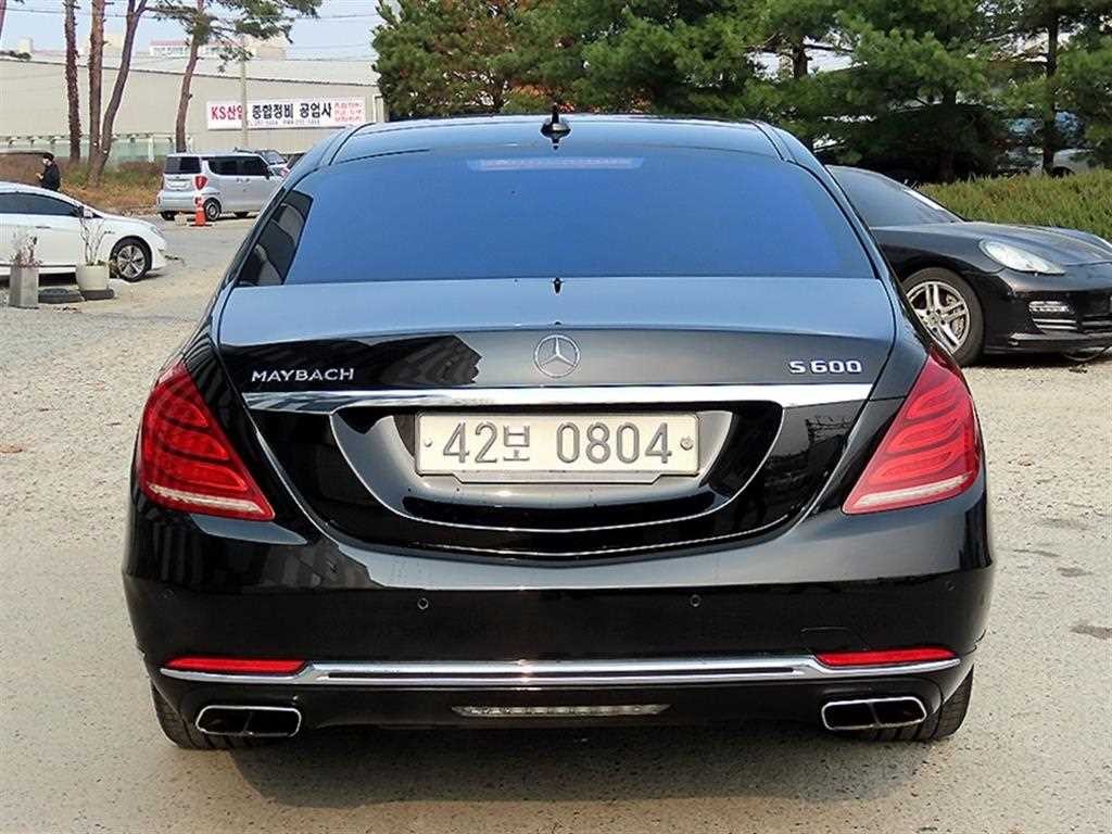 벤츠 S 클래스 S클래스-W222 마이바흐 S 600 이미지 4