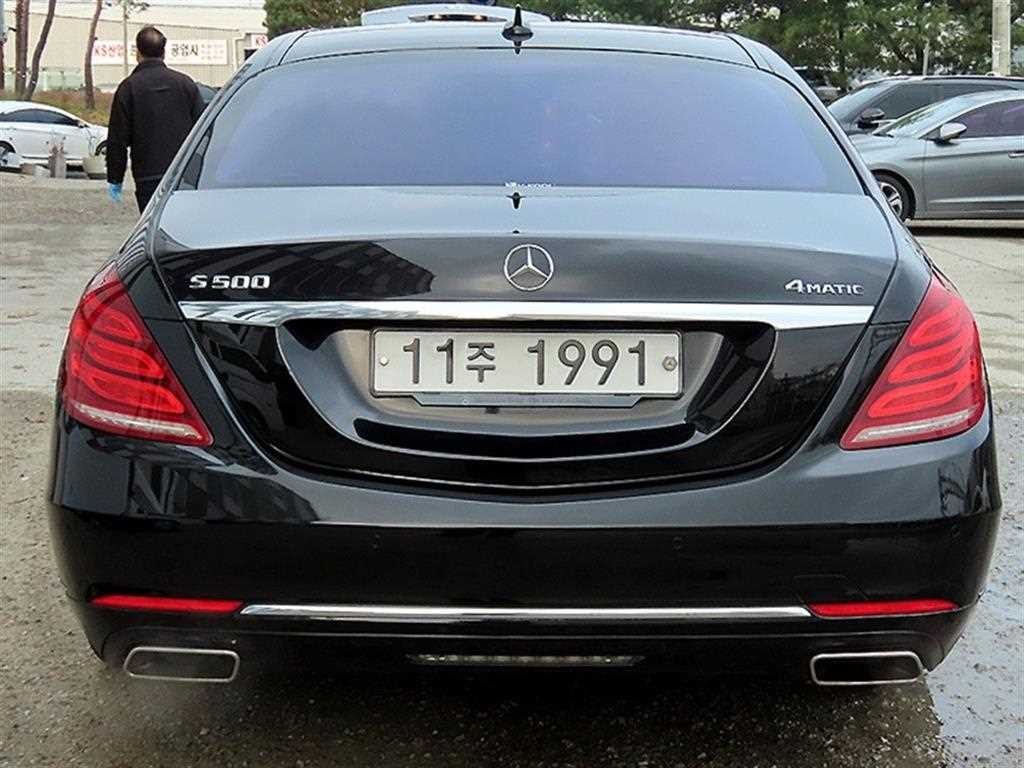 벤츠 S 클래스 S클래스-W222 S 500L 4MATIC 이미지 4