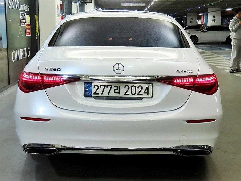 벤츠 S 클래스 S클래스-W223 S580L 4MATIC 이미지 5