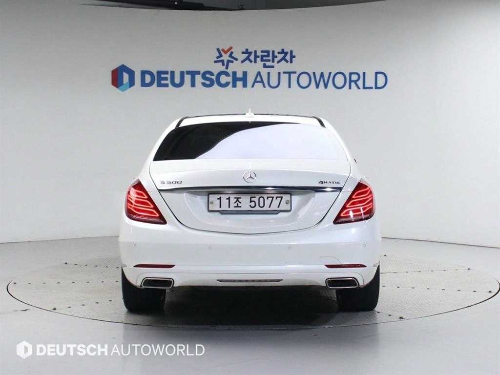 벤츠 S 클래스 S클래스-W222 S 500L 이미지 4