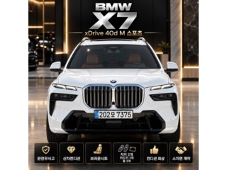 BMW X7 X7 (G07) xDrive 40d M 스포츠