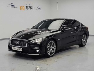 인피니티 Q Q50 3.5 하이브리드 블루 스포츠 센서리