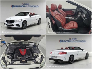 벤츠 C 클래스 C클래스 W205 C43 AMG 4MATIC 카브리올레