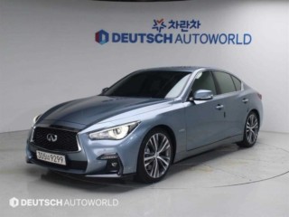 인피니티 Q Q50 3.5 하이브리드 블루 스포츠 센서리