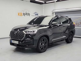 KG모빌리티(쌍용) 렉스턴 올 뉴 렉스턴 (Y450) 디젤 2.2 4WD 더 블랙